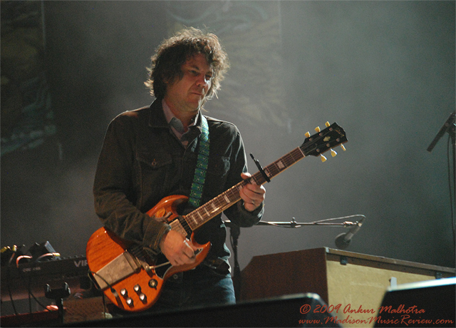 Jeff Tweedy with Wilco at 10,000 Lakes Festival July 23, 2009 - photo by Ankur Malhotra