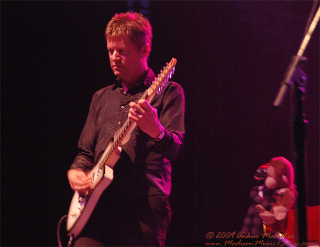 Nels Cline with Wilco at 10,000 Lakes Festival July 23, 2009 - photo by Ankur Malhotra