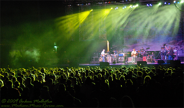 Widespread Panic @ 10,000 Lakes Festival, July 22, 2009 - photo by Ankur Malhotra