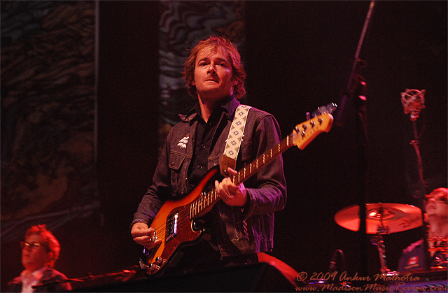 John Stirratt with Wilco at 10,000 Lakes Festival July 23, 2009 - photo by Ankur Malhotra