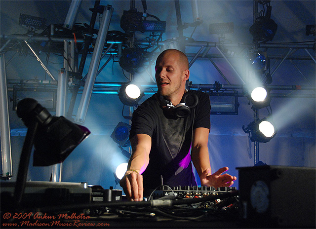 Adam Beyer at Electric Zoo, Randall's Island, New York, September 5-6, 2009 - photo by Ankur Malhotra