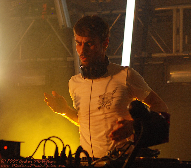 Steve Bug at Electric Zoo, Randall's Island, New York, September 5-6, 2009 - photo by Ankur Malhotra