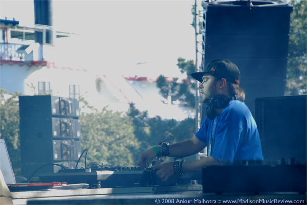 Justin Long, Beatport stage, Movement 2008, Detroit - photo by Ankur Malhotra