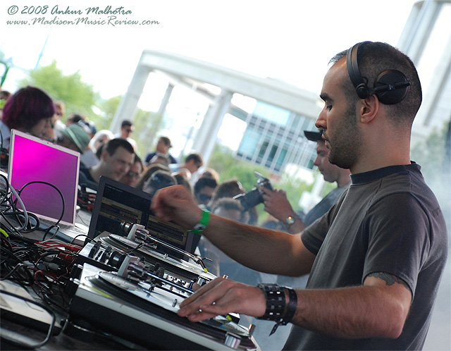 Paco Osuna, Beatport stage, Movement 2008, Detroit - photo by Ankur Malhotra