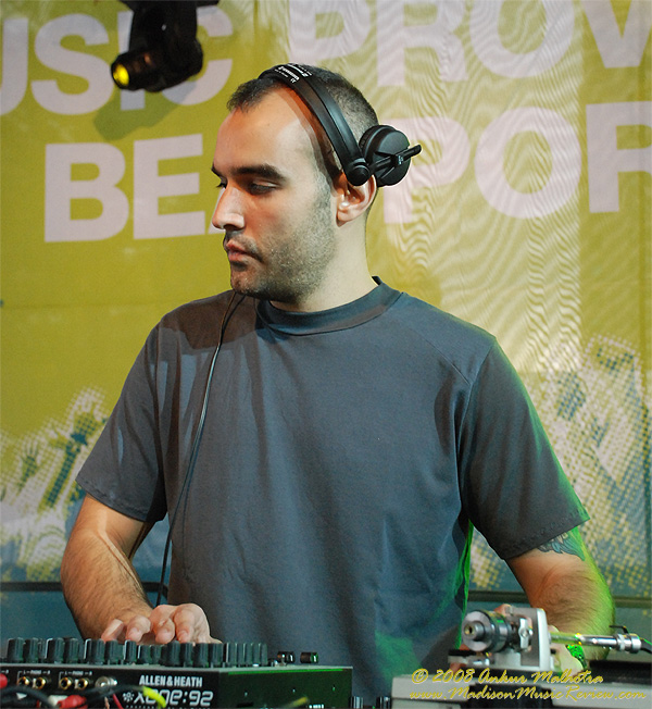 Paco Osuna, Beatport stage, Movement 2008, Detroit - photo by Ankur Malhotra