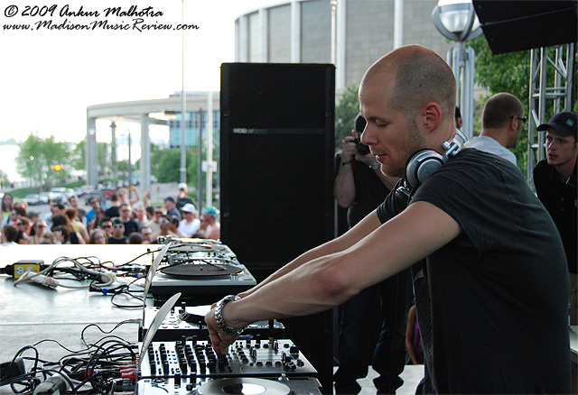 Adam Beyer, May 23, 2009. Movement 2009 - photo by Ankur Malhotra