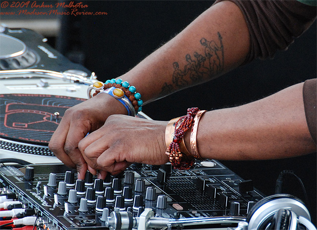 Osunlade at Movement 2009 - photo by Ankur Malhotra