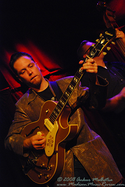 Wayne Hancock and his band - photo by Ankur Malhotra