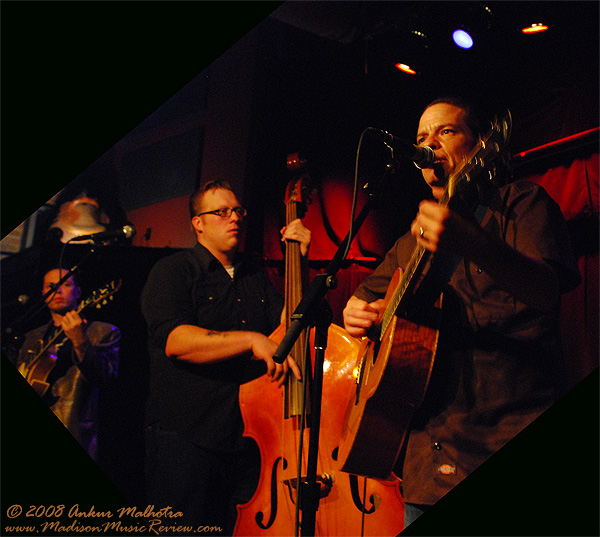 Wayne Hancock and his band - photo by Ankur Malhotra