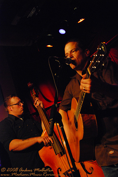 Wayne Hancock and his band - photo by Ankur Malhotra