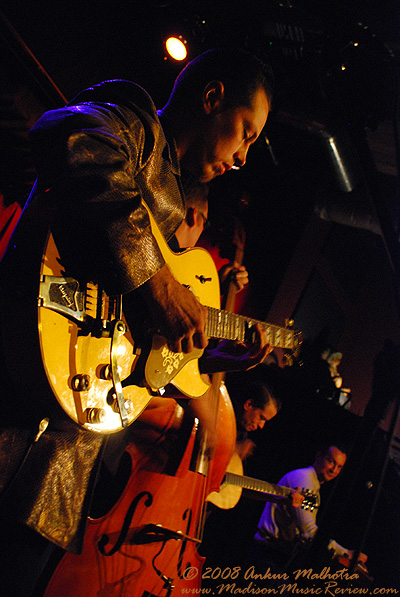 Wayne Hancock and his band - photo by Ankur Malhotra