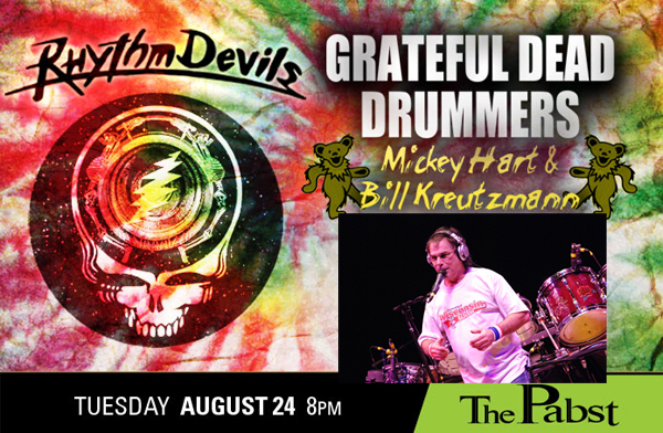 Rhythm Devils with Mickey Hart and Bill Kreutzmann - Tue., August 24, 2010 - The Pabst Theater