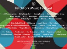 Pitchfork Music Festival 2017 line-up